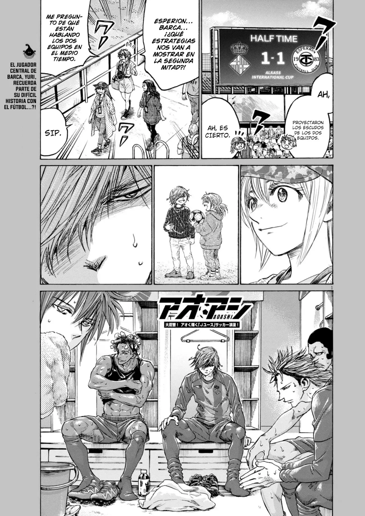 Read Ao ashi Español Manga Online