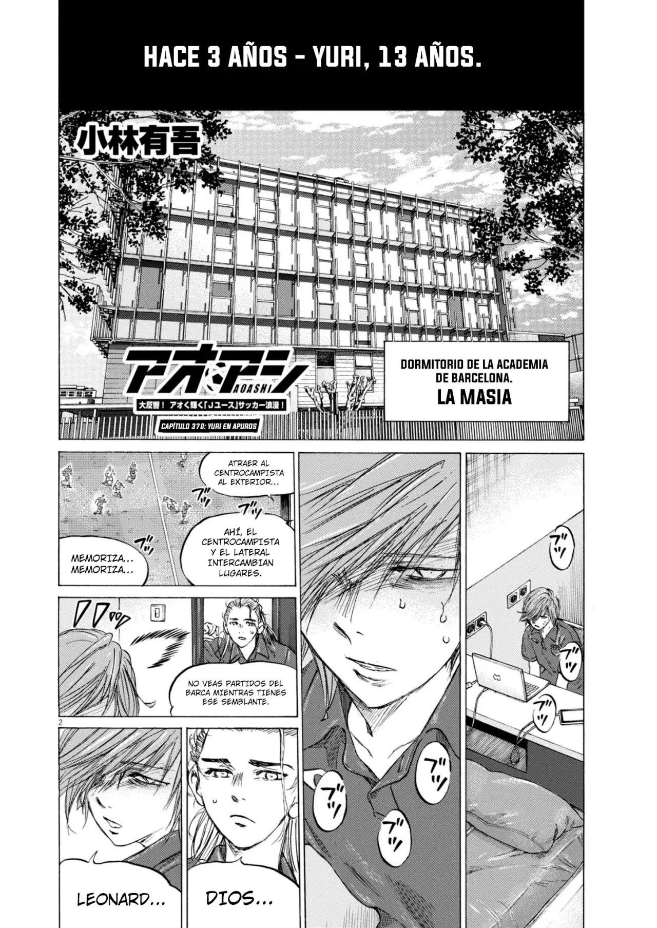 Read Ao ashi Español Manga Online