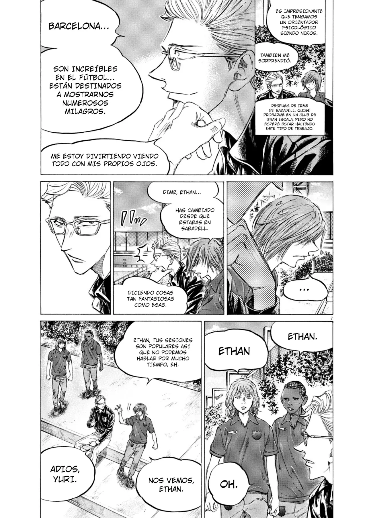 Read Ao ashi Español Manga Online