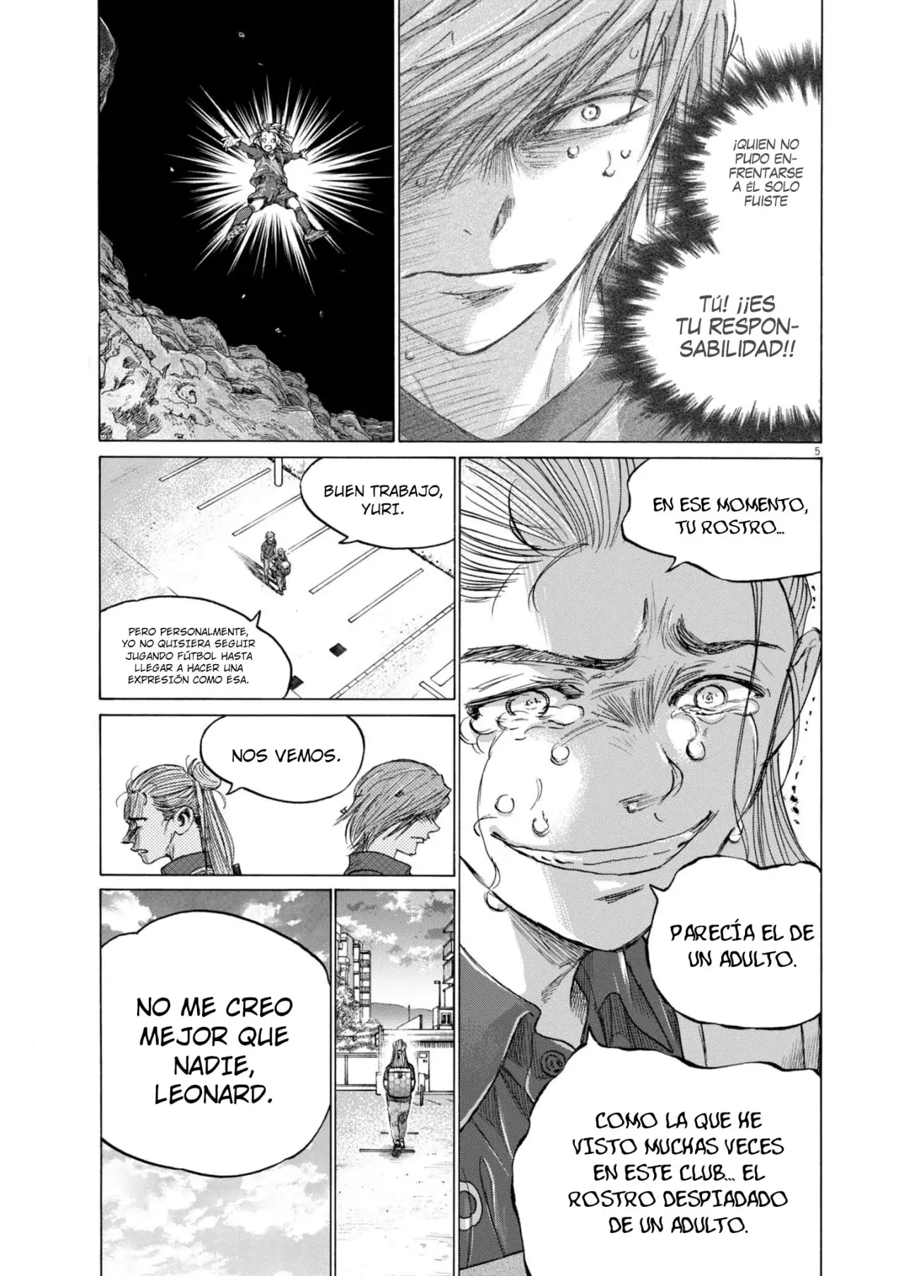 Read Ao ashi Español Manga Online