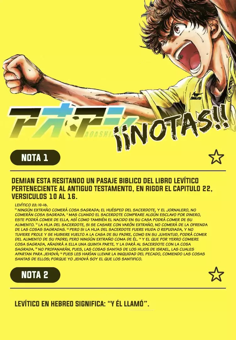 Read Ao ashi Español Manga Online