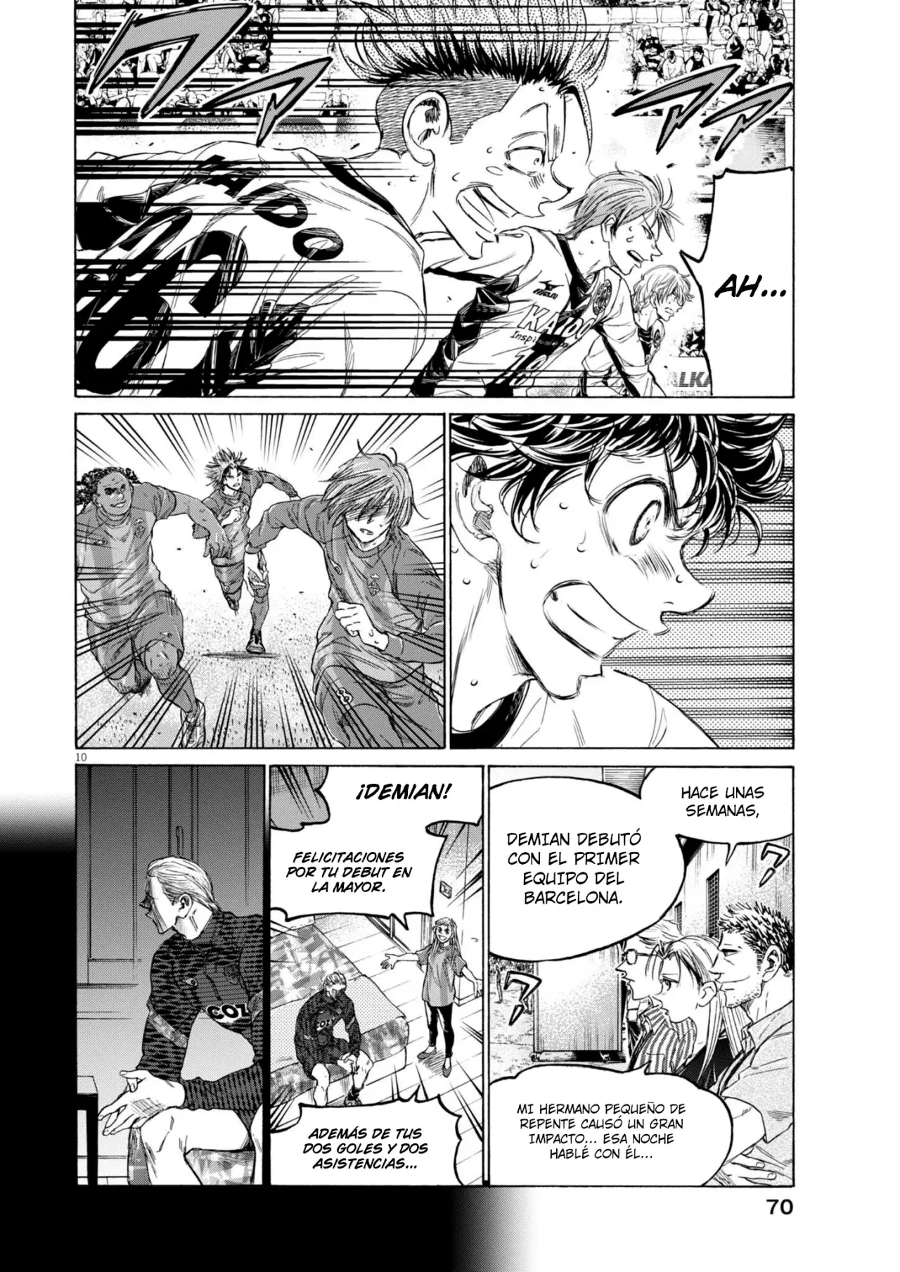 Read Ao ashi Español Manga Online