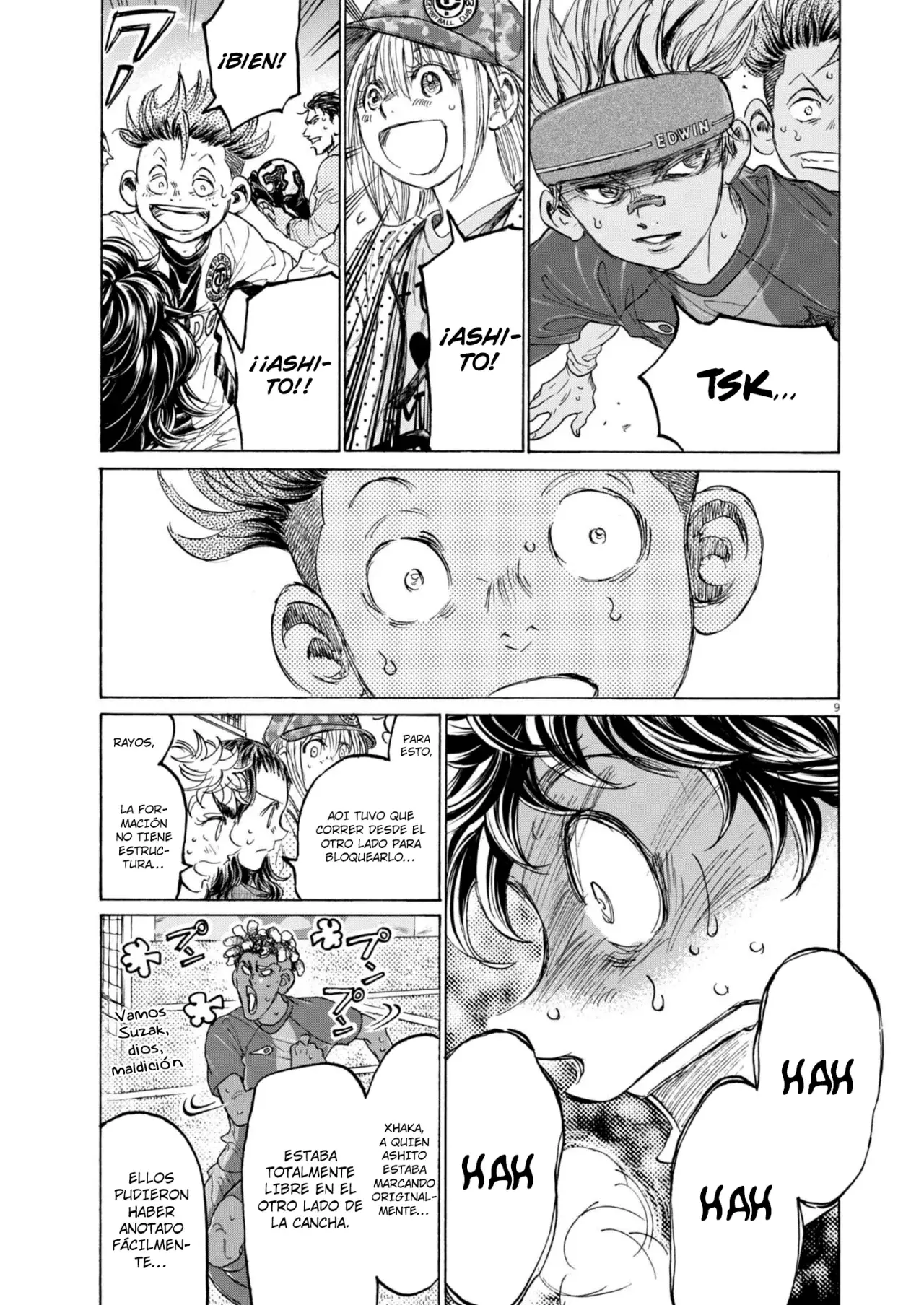 Read Ao ashi Español Manga Online