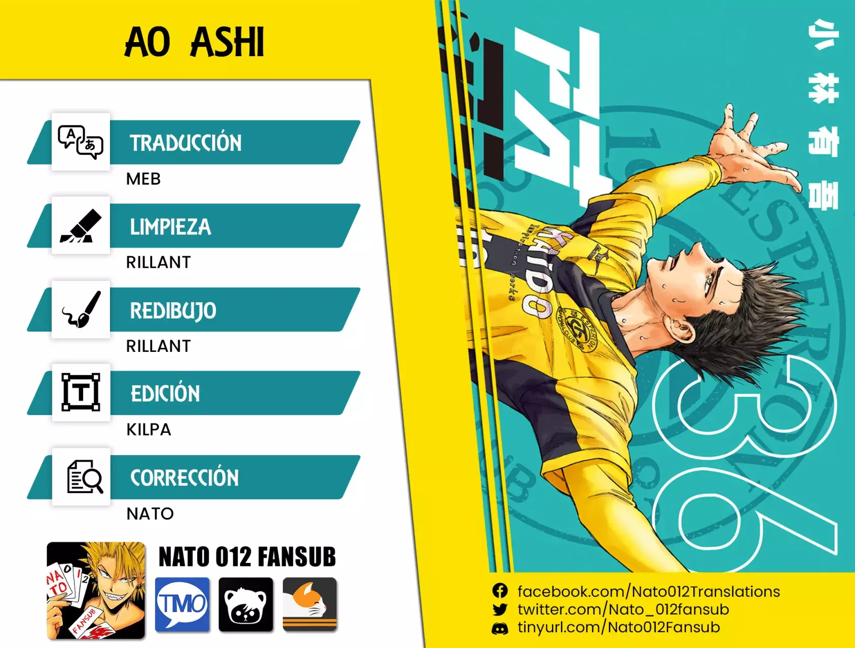 Read Ao ashi Español Manga Online