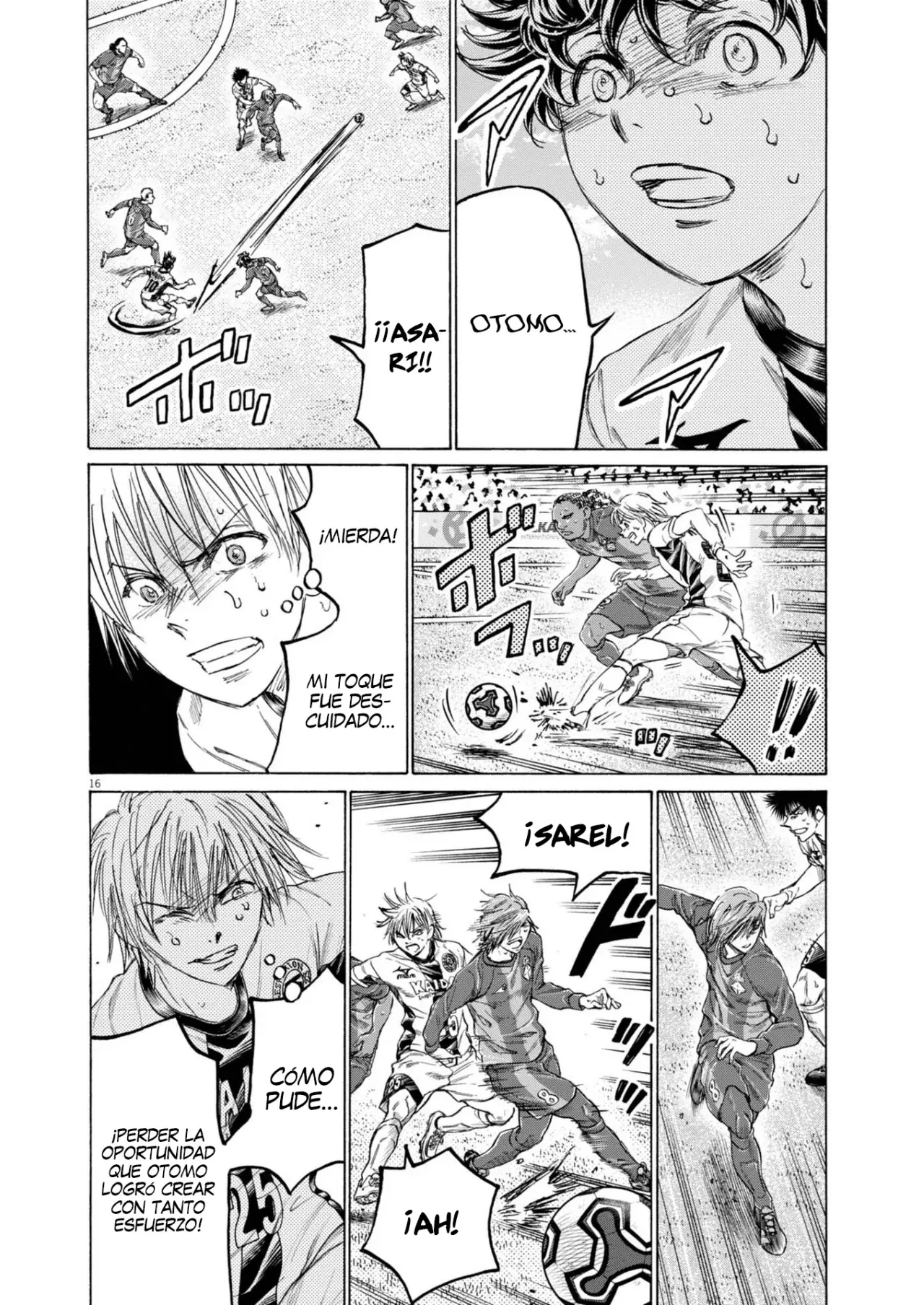 Read Ao ashi Español Manga Online