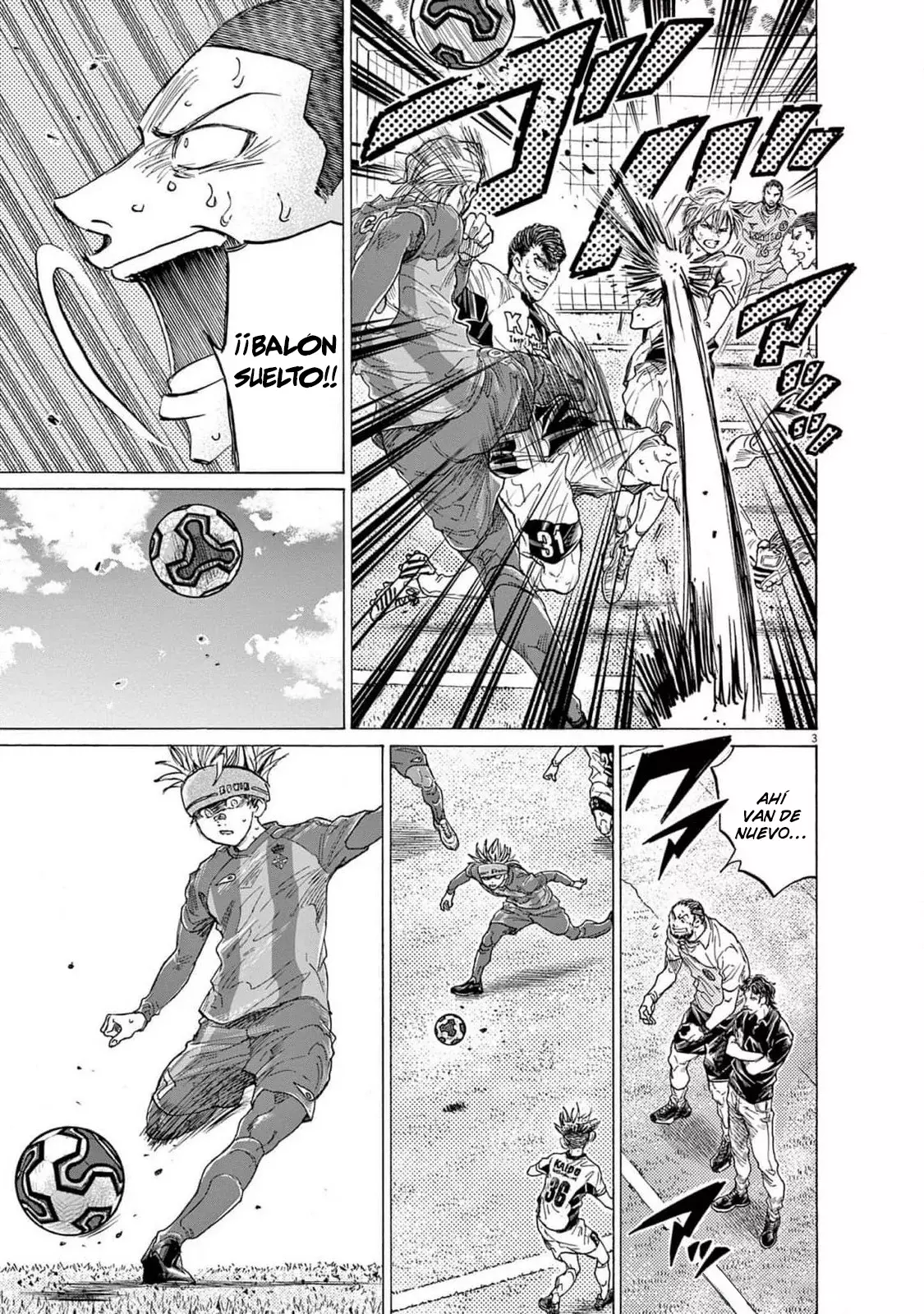 Read Ao ashi Español Manga Online