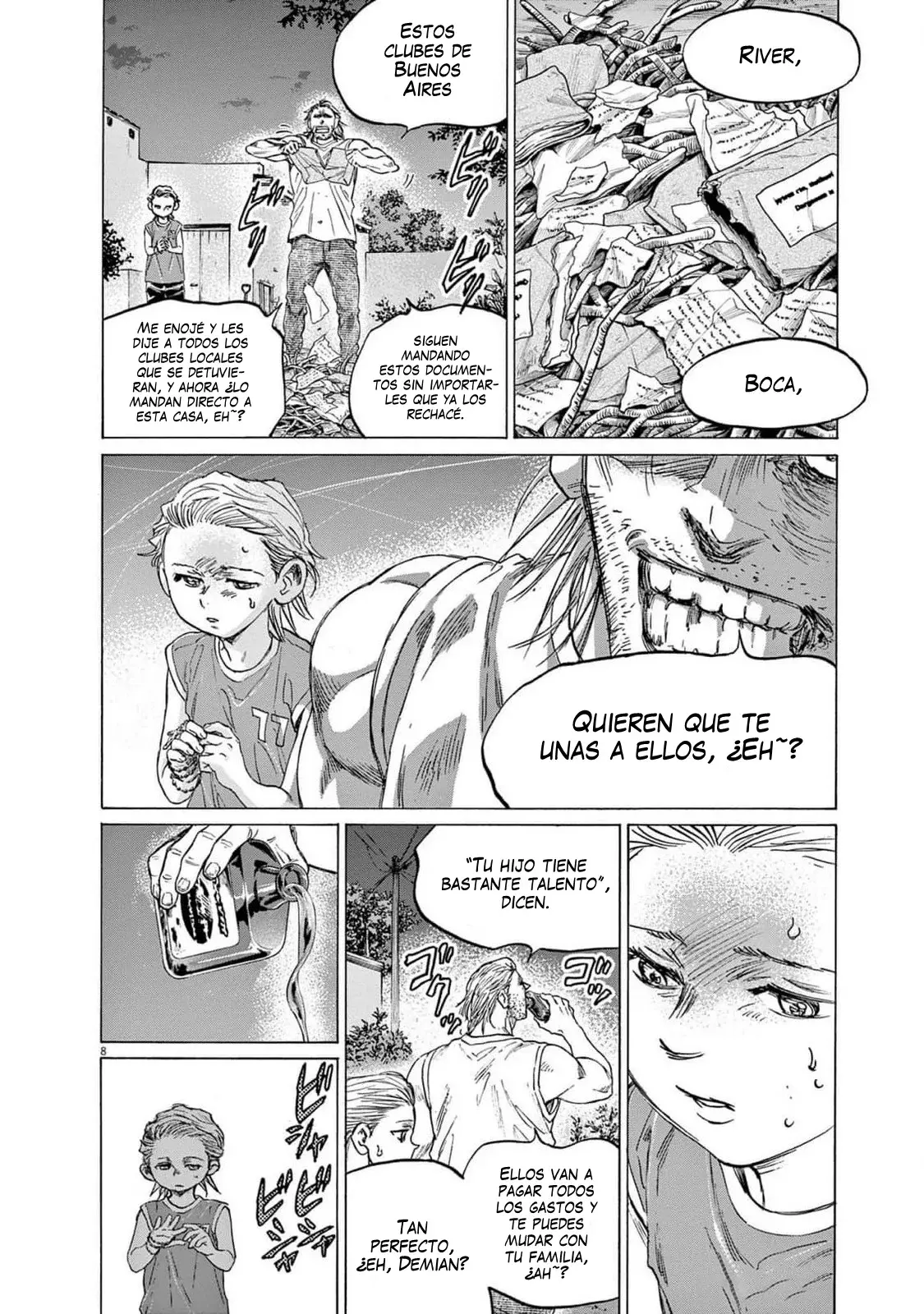 Read Ao ashi Español Manga Online