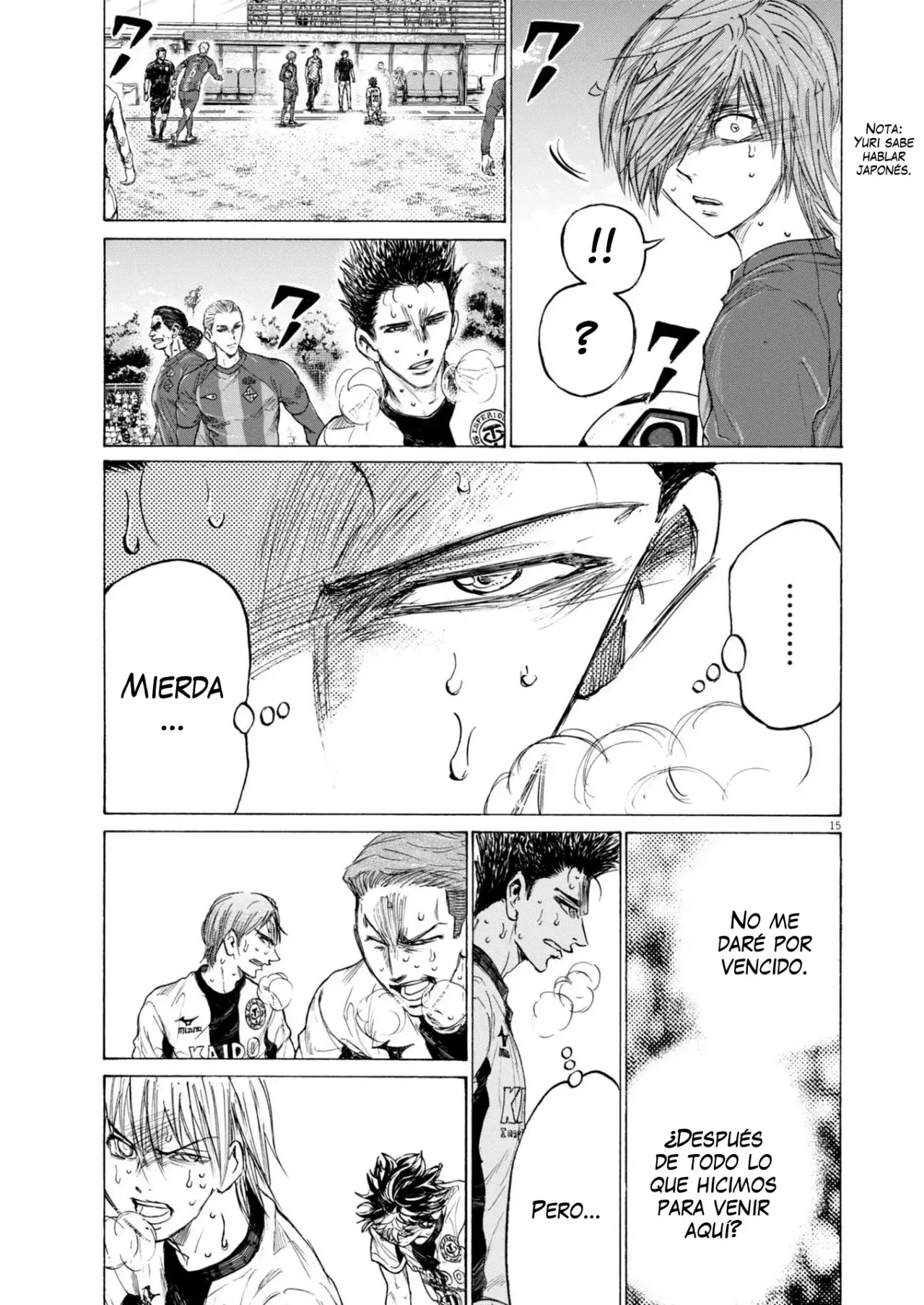 Read Ao ashi Español Manga Online