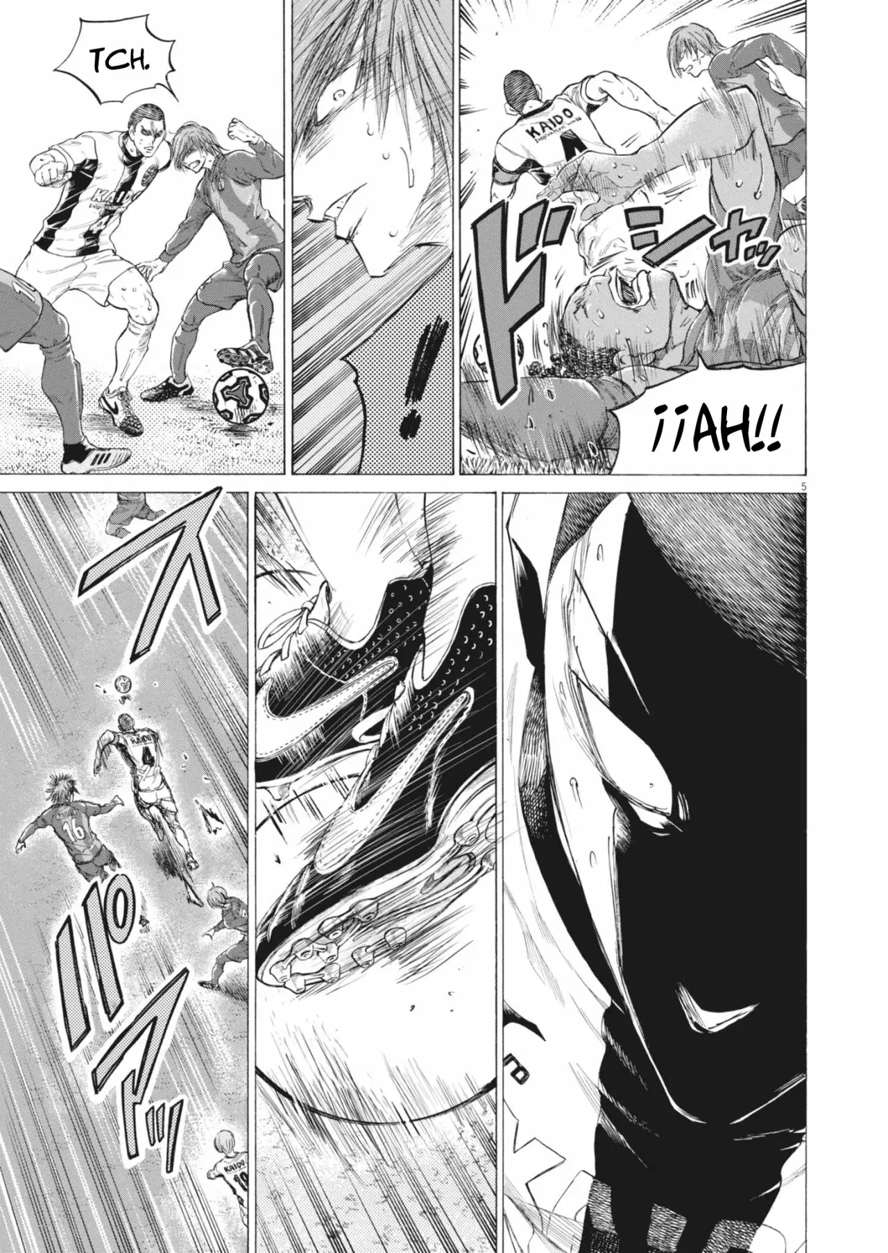 Read Ao ashi Español Manga Online