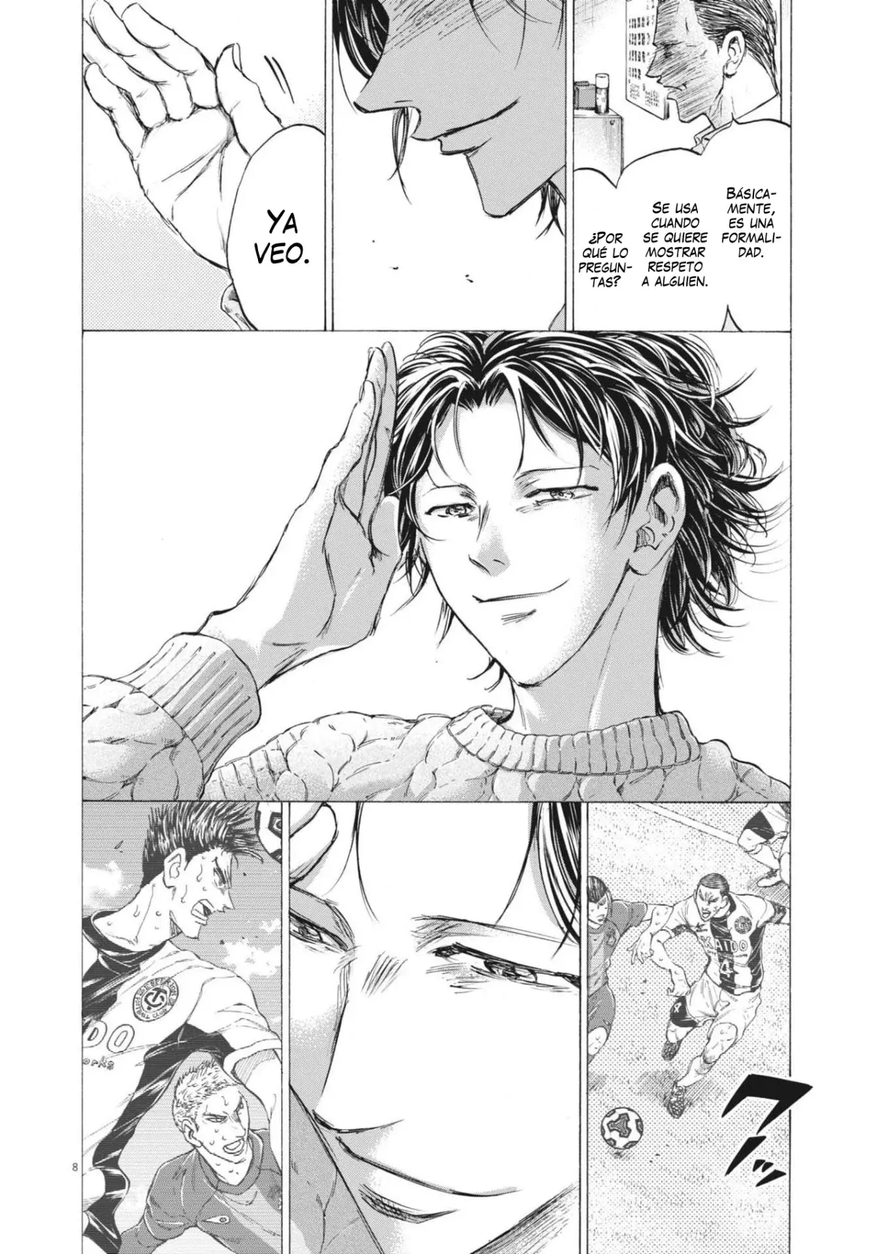 Read Ao ashi Español Manga Online