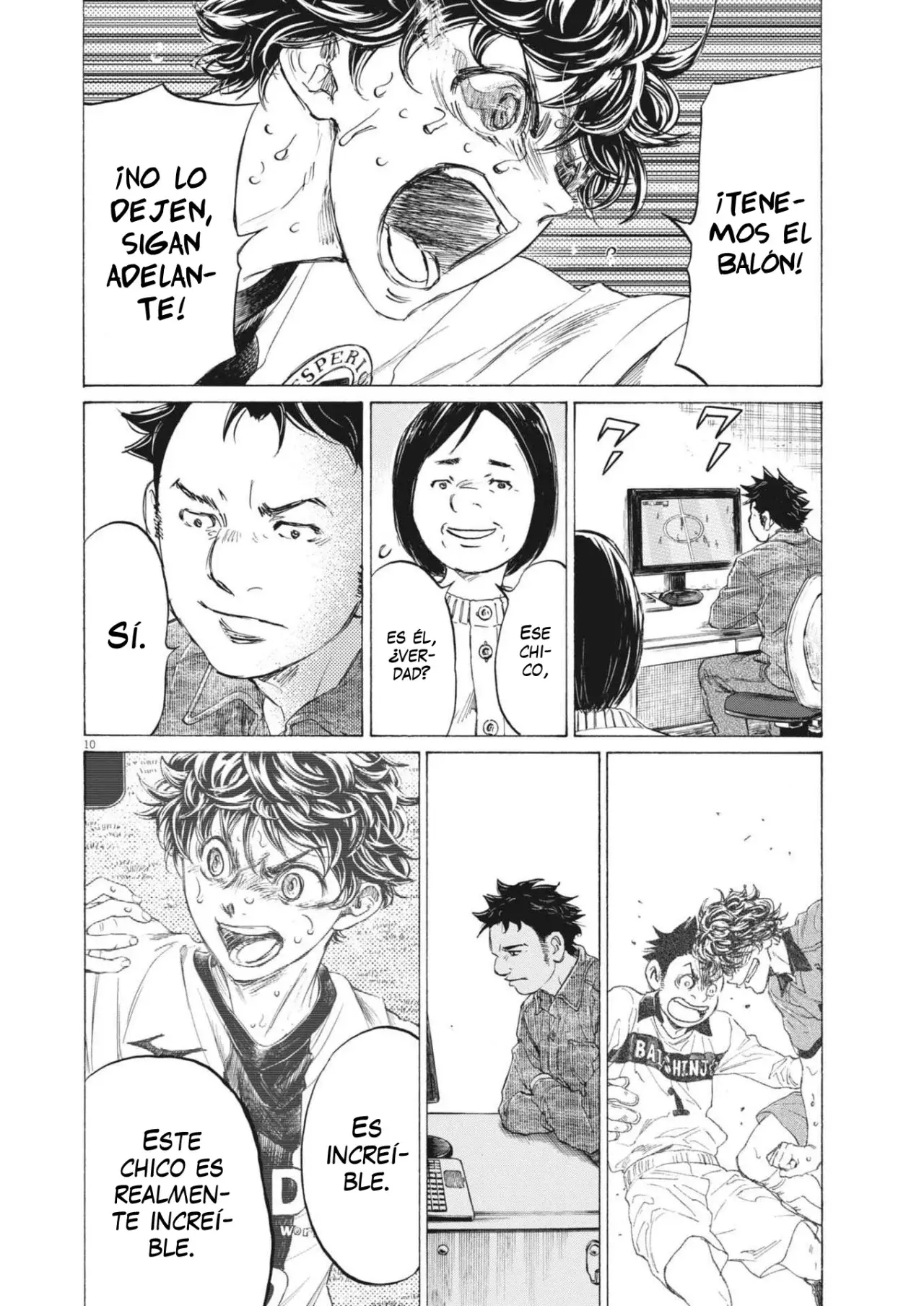 Read Ao ashi Español Manga Online