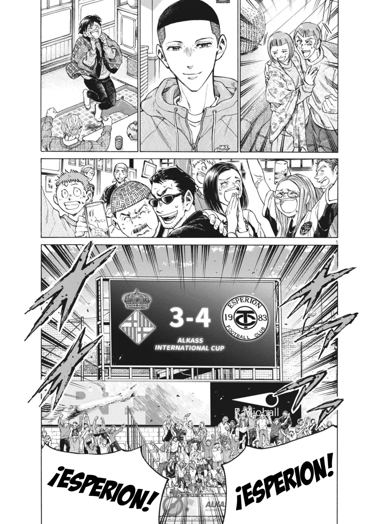 Read Ao ashi Español Manga Online