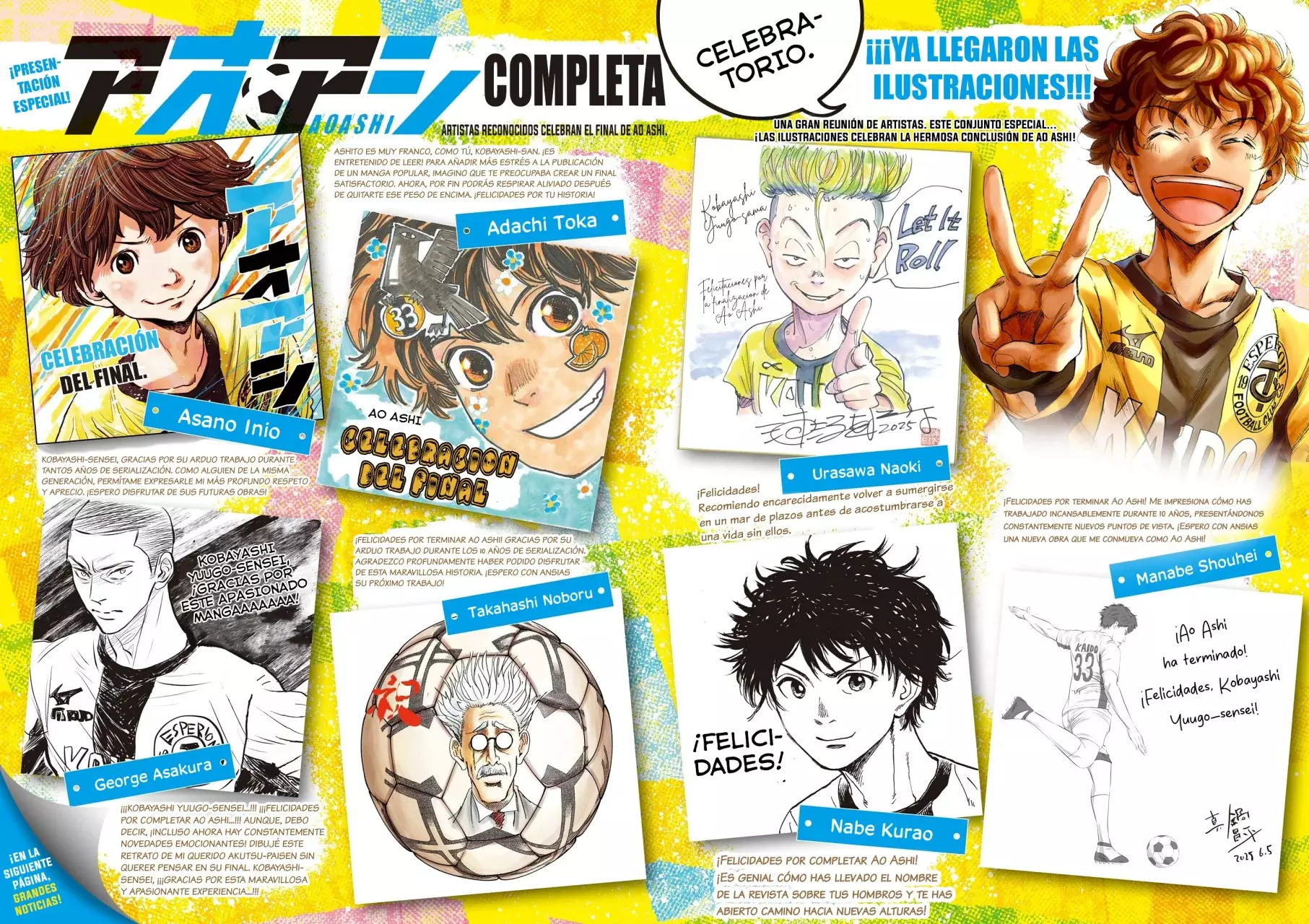 Read Ao ashi Español Manga Online