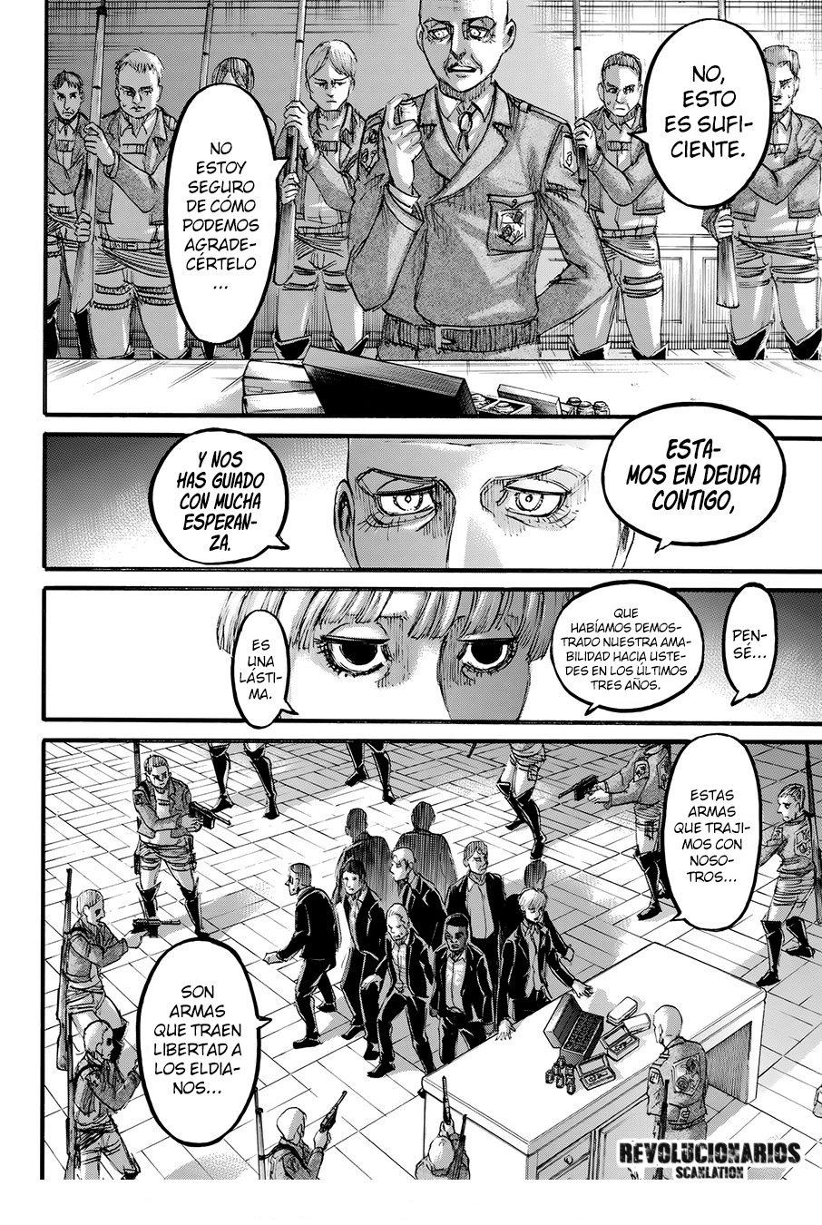 Read Attack on Titan Español Manga Online