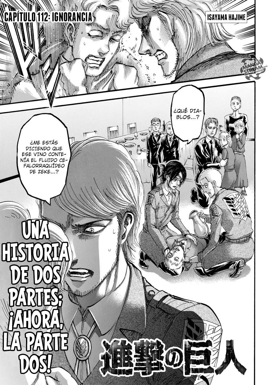 Read Attack on Titan Español Manga Online