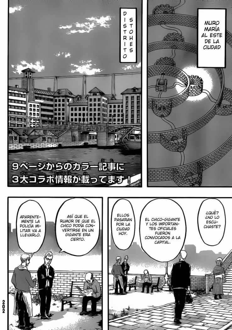 Read Attack on Titan Español Manga Online