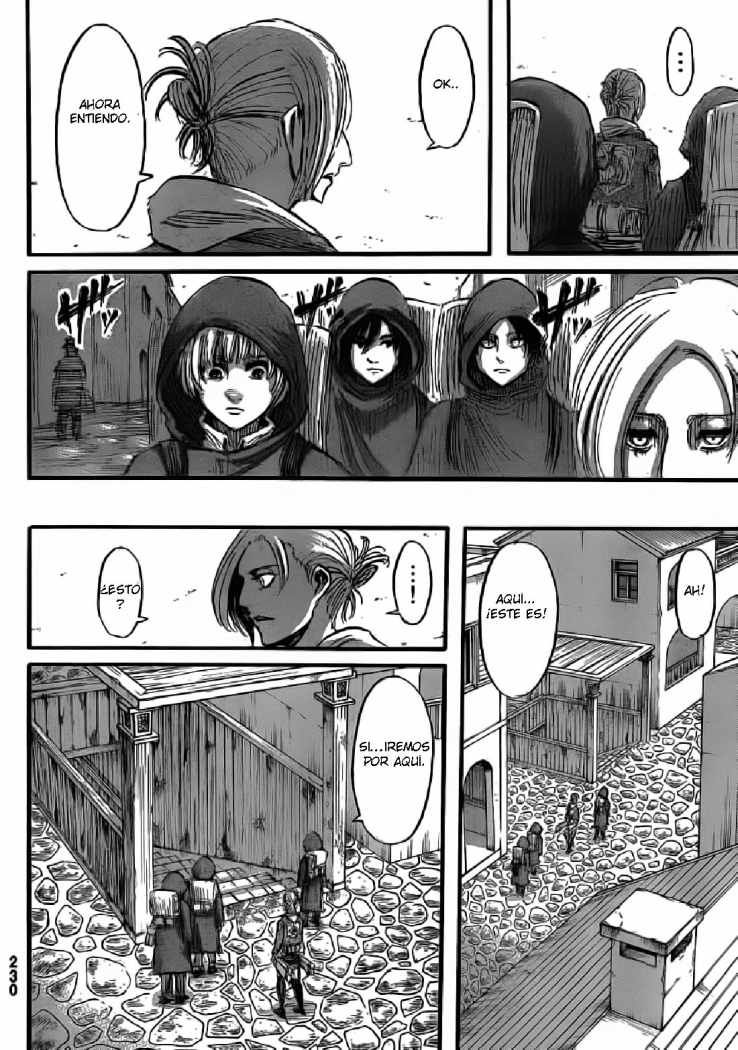 Read Attack on Titan Español Manga Online