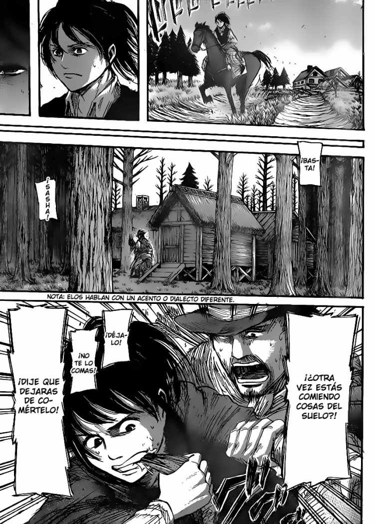Read Attack on Titan Español Manga Online