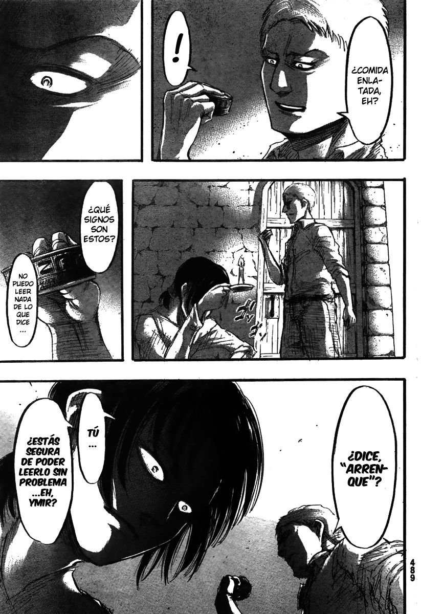 Read Attack on Titan Español Manga Online