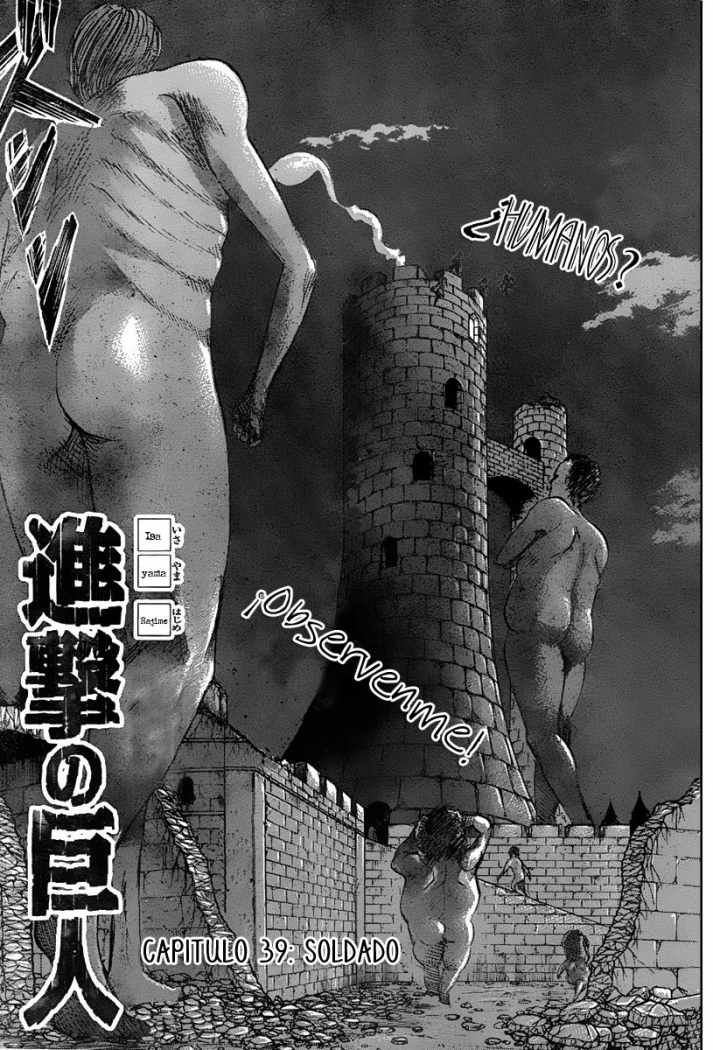 Read Attack on Titan Español Manga Online