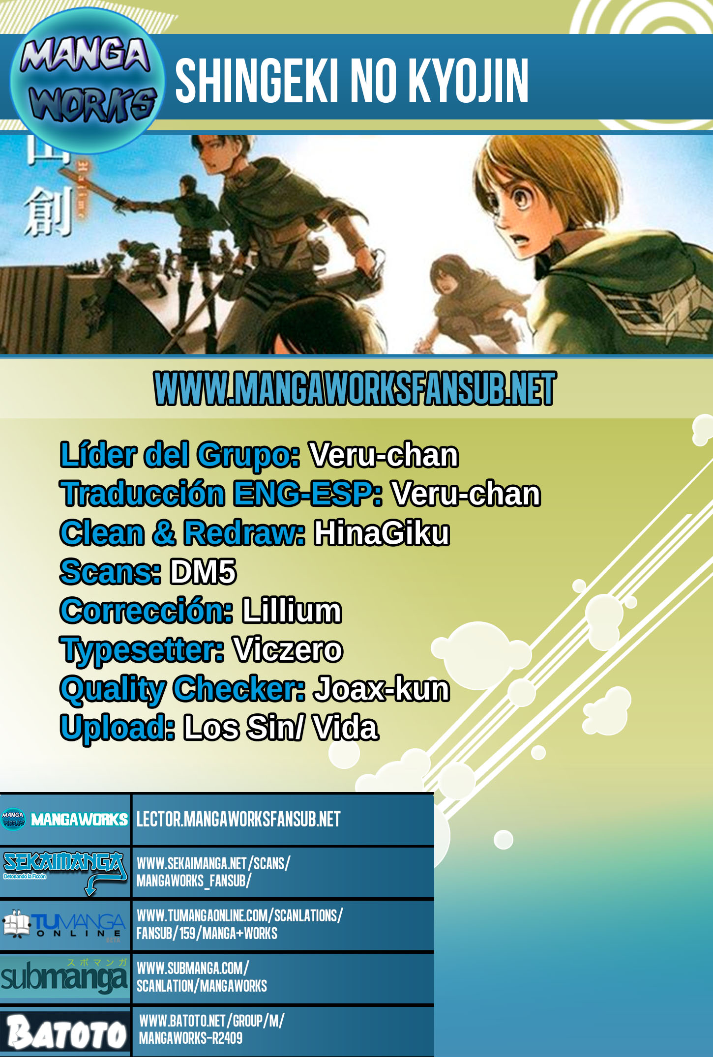 Read Attack on Titan Español Manga Online