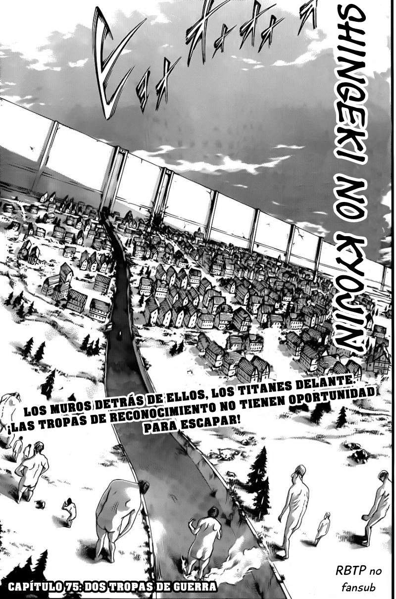 Read Attack on Titan Español Manga Online