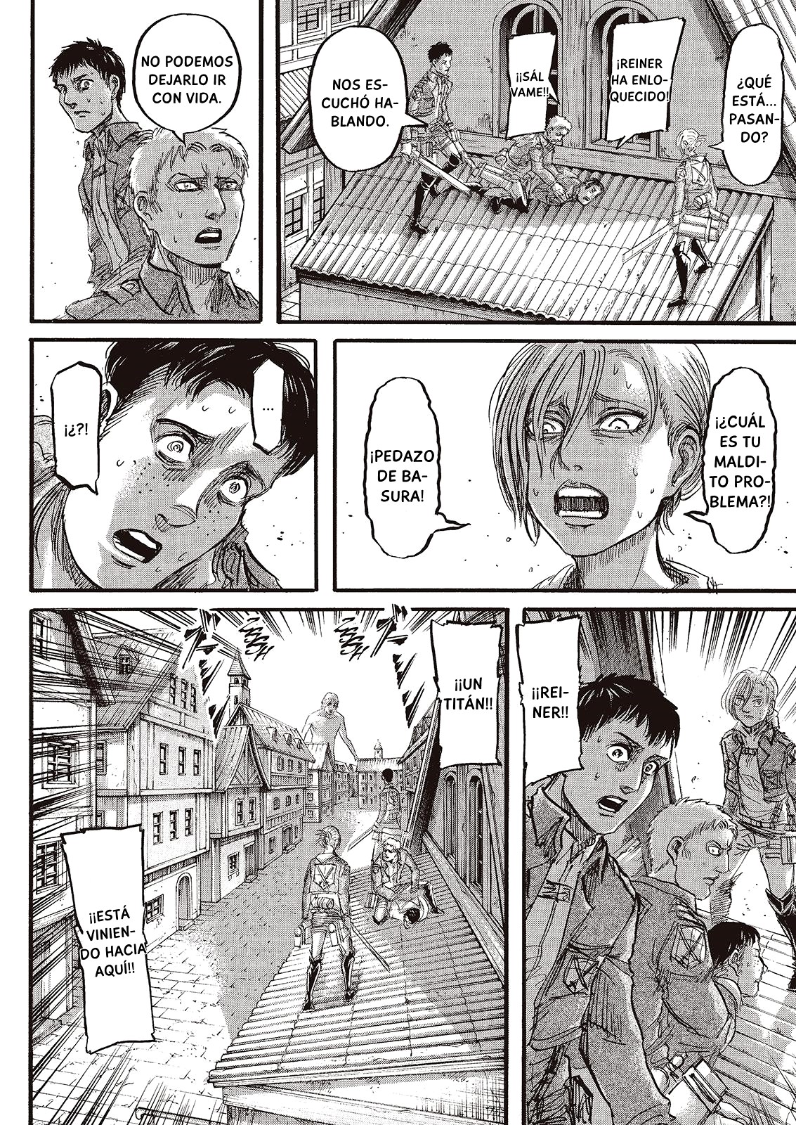 Read Attack on Titan Español Manga Online