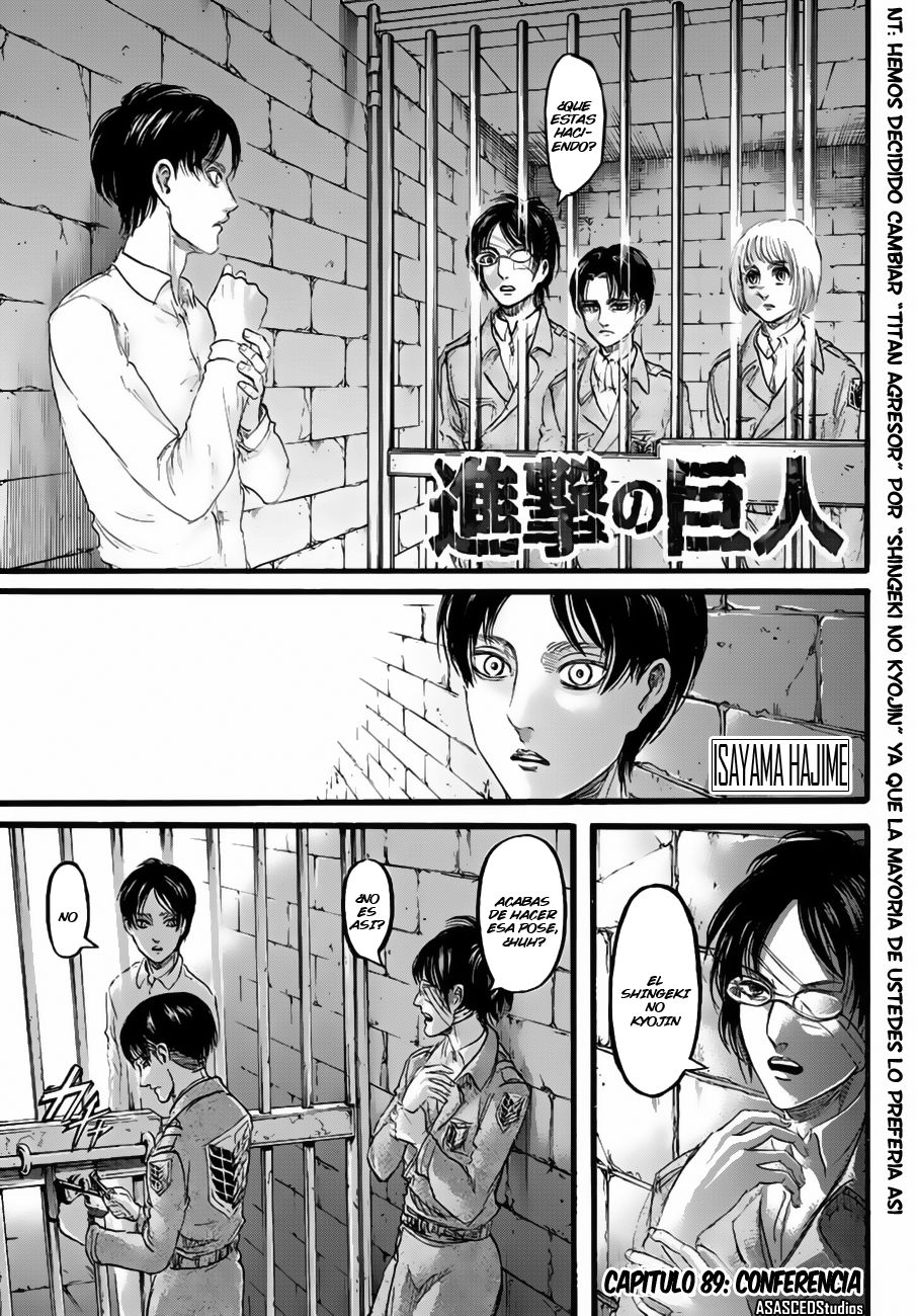Read Attack on Titan Español Manga Online