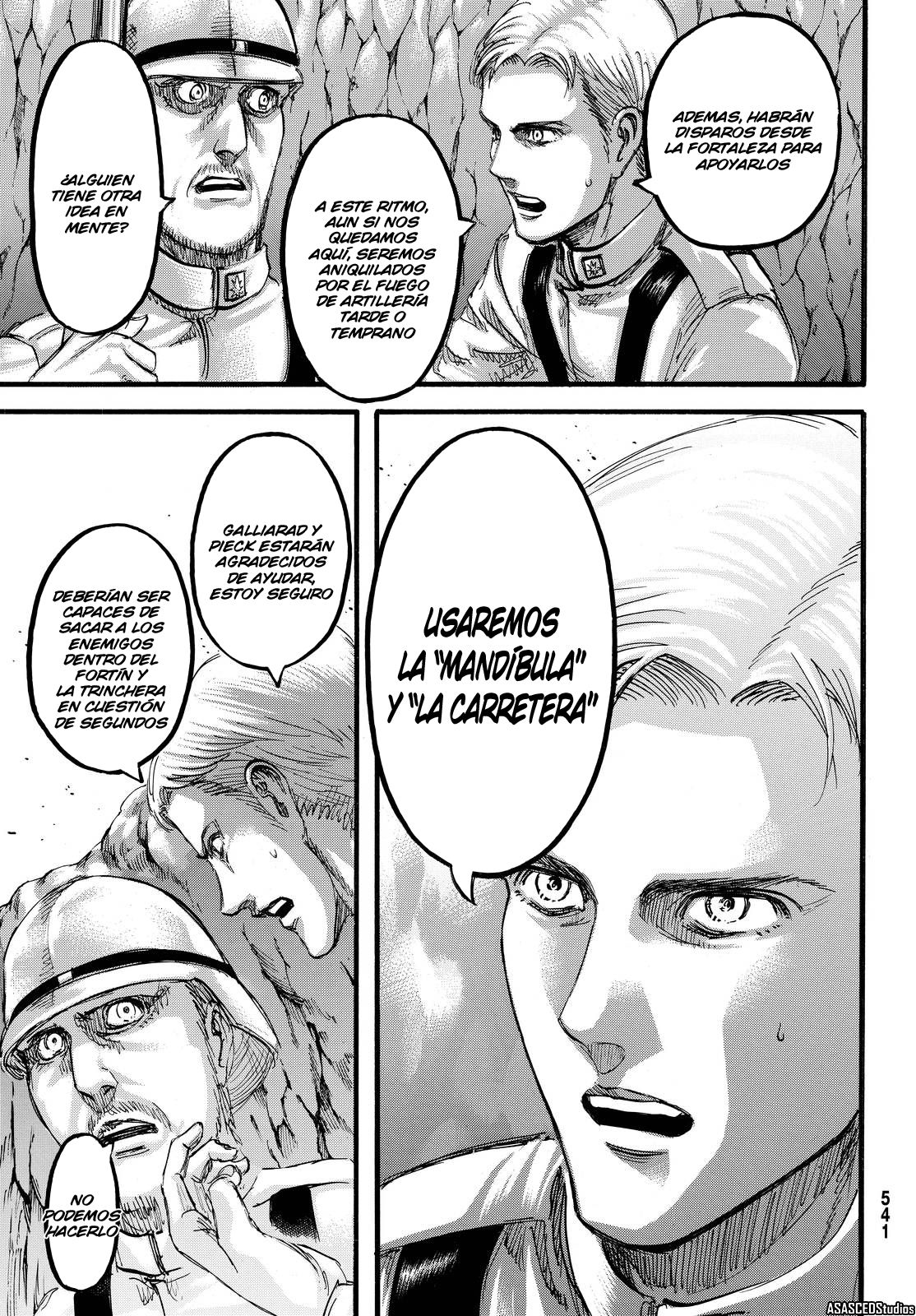 Read Attack on Titan Español Manga Online