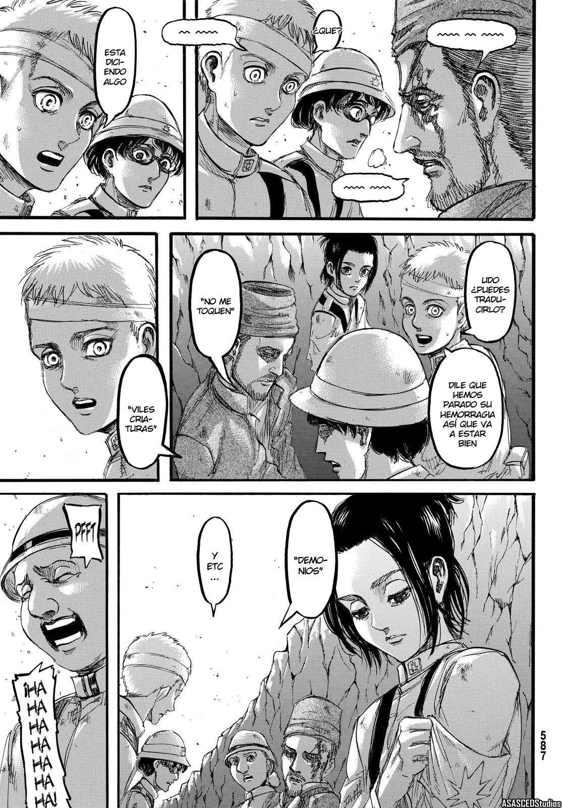 Read Attack on Titan Español Manga Online