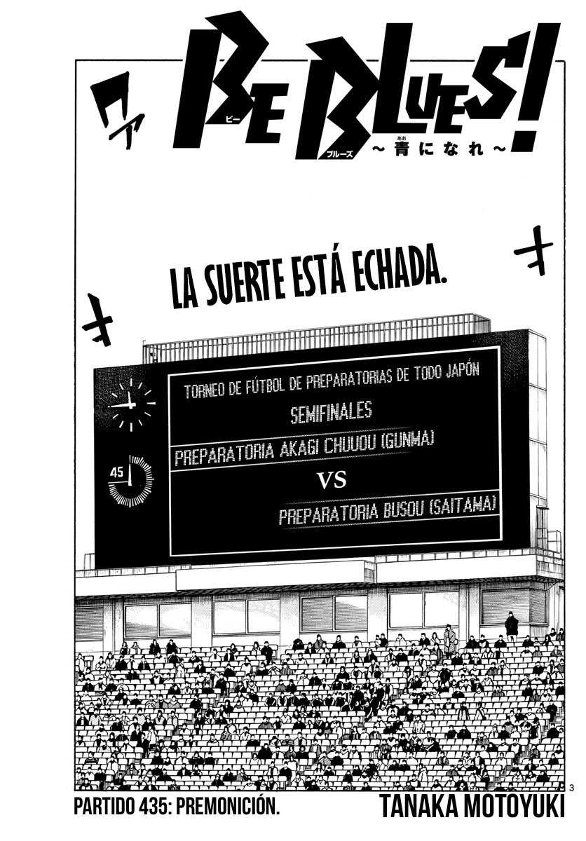 Read Be Blues! Ao ni nare Español Manga Online