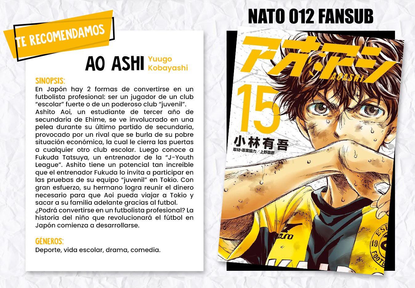 Read Be Blues! Ao ni nare Español Manga Online