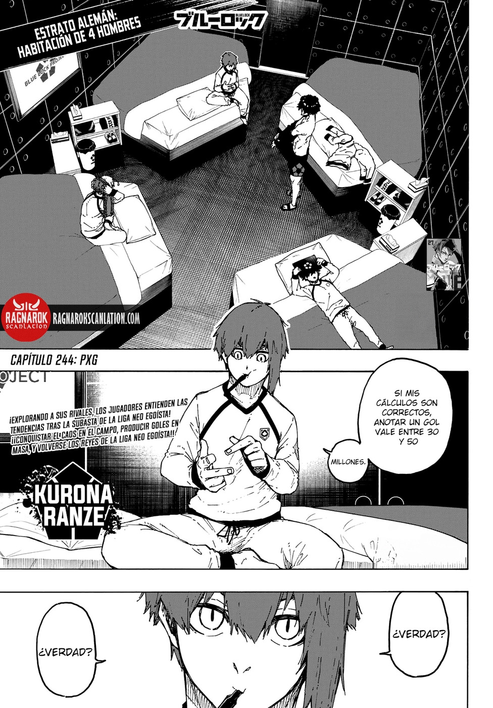 Read Blue Lock Español Manga Online