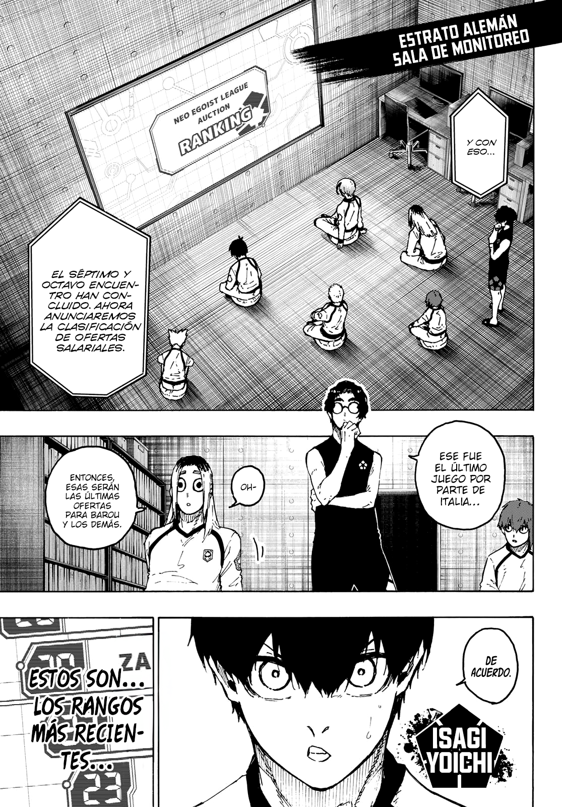 Read Blue Lock Español Manga Online