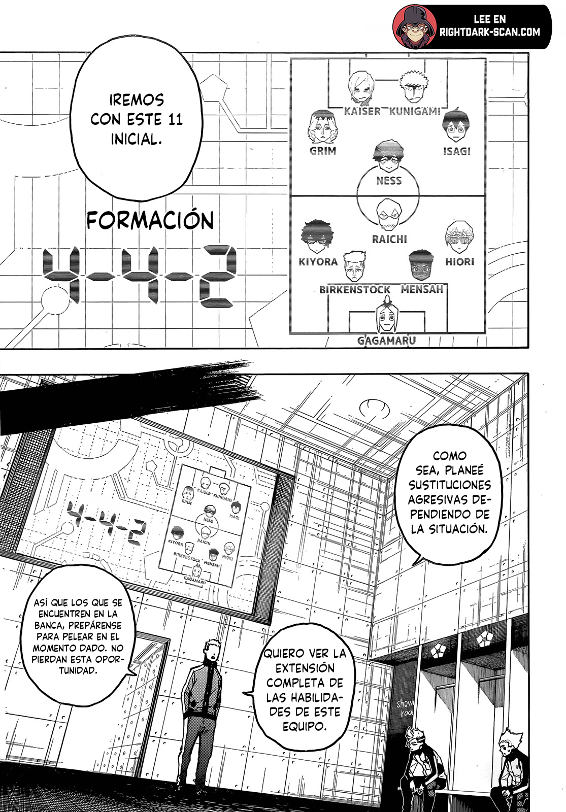 Read Blue Lock Español Manga Online
