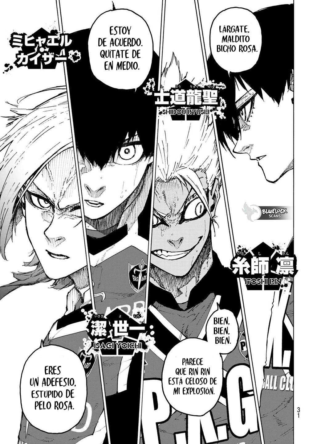 Read Blue Lock Español Manga Online