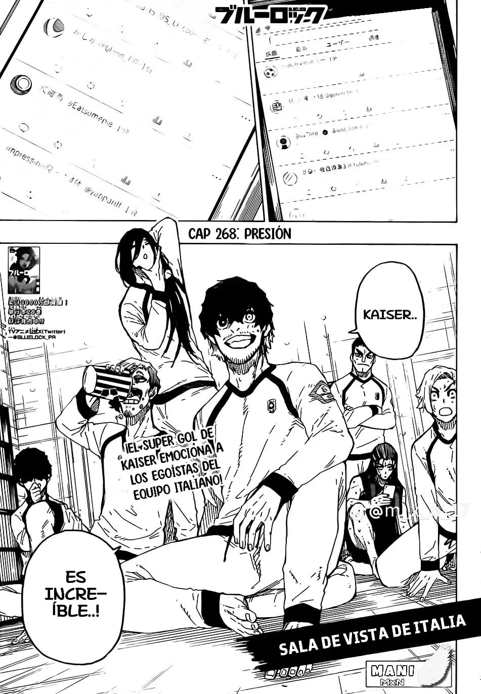 Read Blue Lock Español Manga Online