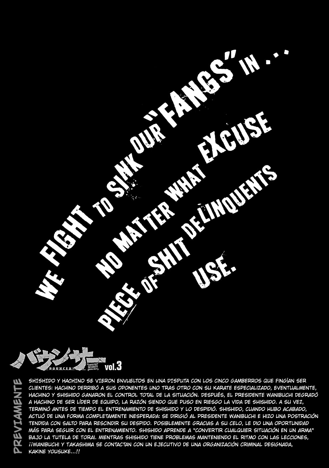 Read Bouncer Español Manga Online