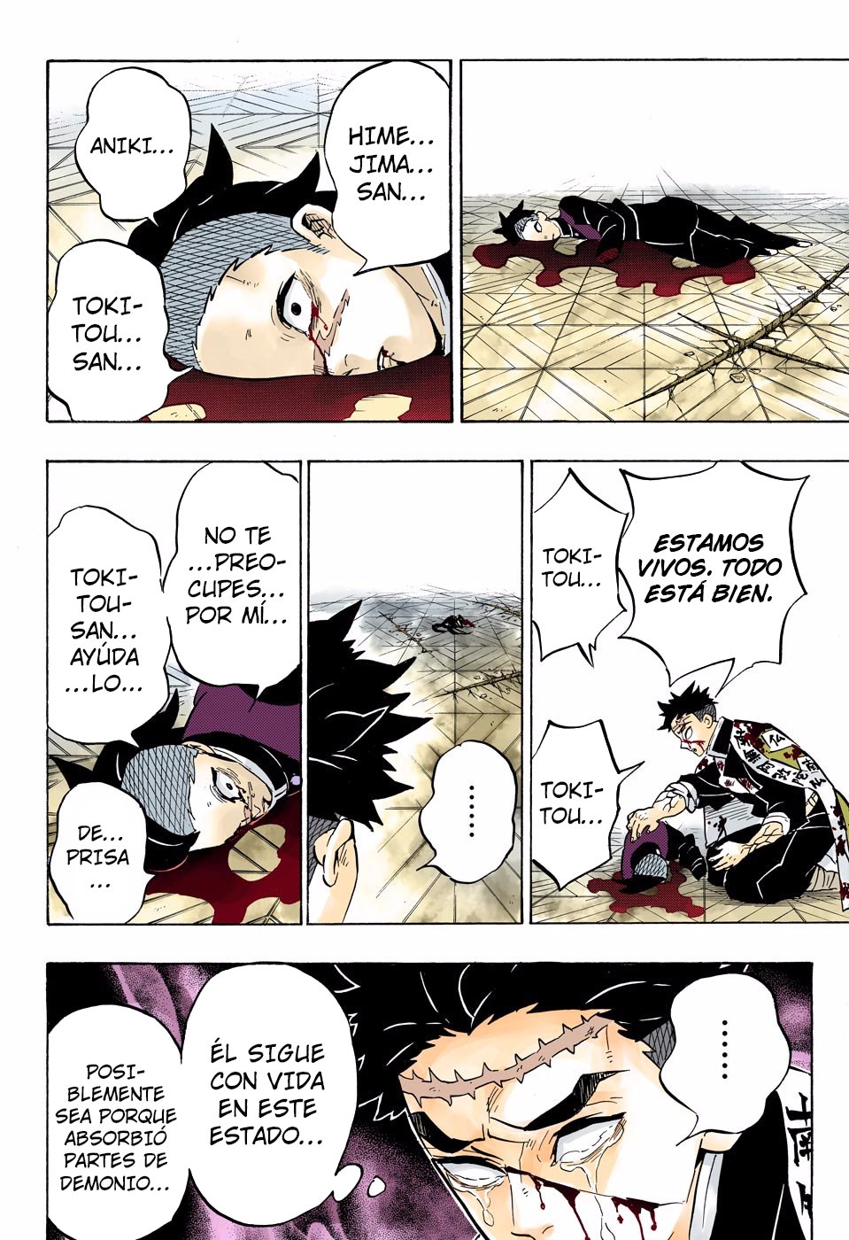 Read Demon Slayer_ Kimetsu no Yaiba Español Manga Online