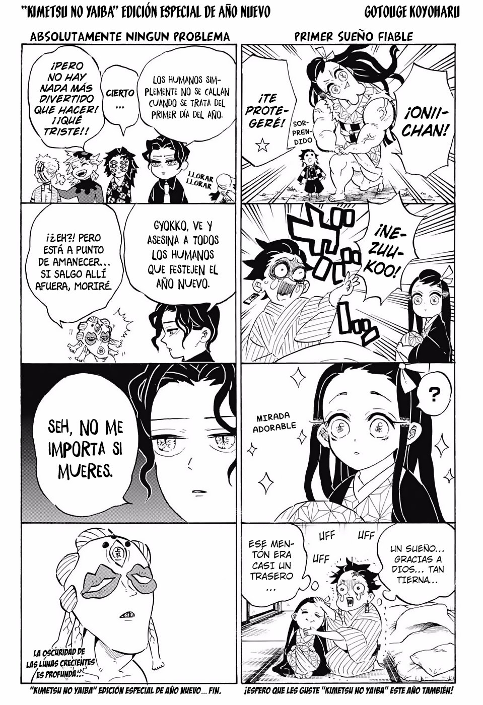 Read Demon Slayer_ Kimetsu no Yaiba Español Manga Online