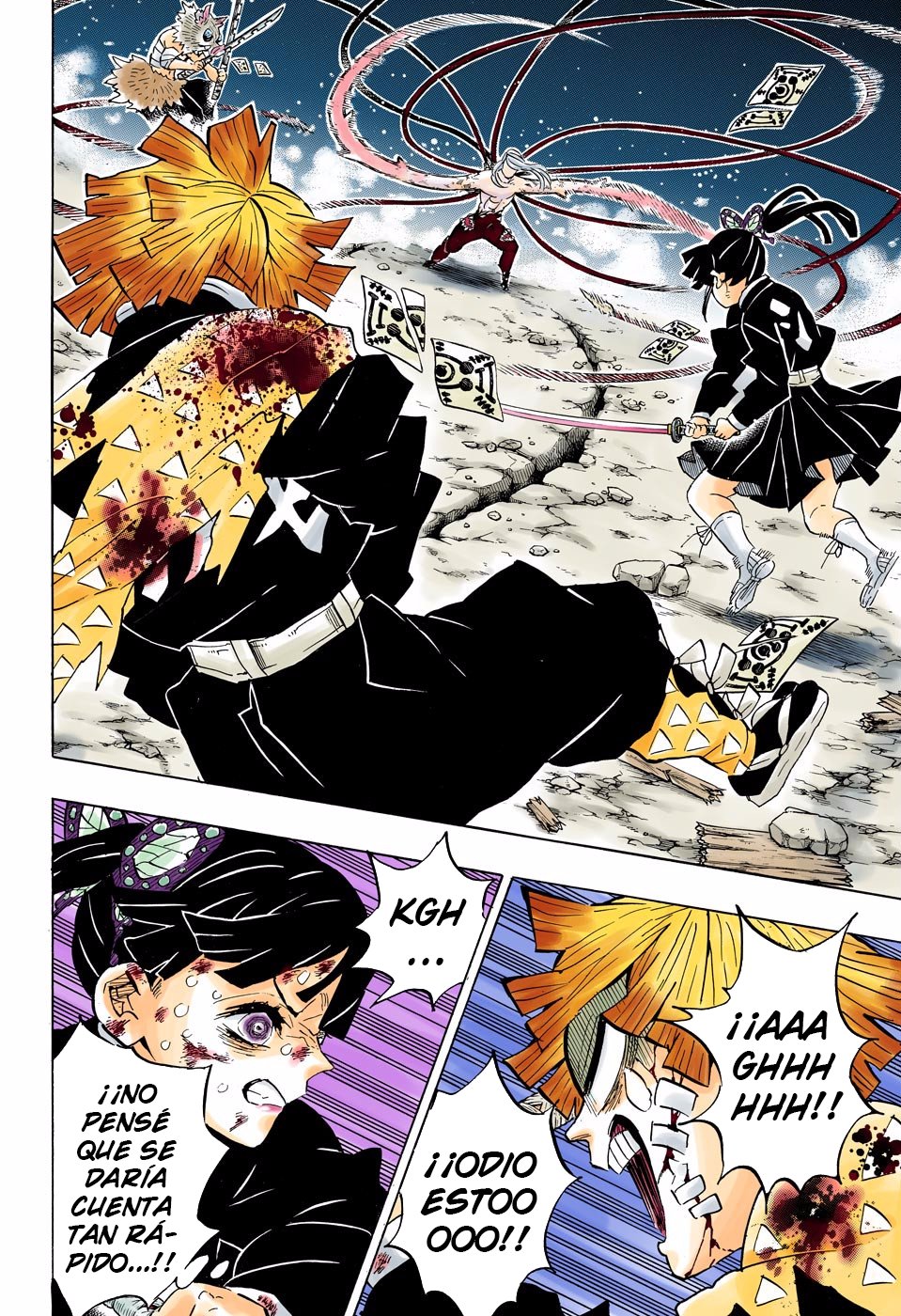 Read Demon Slayer_ Kimetsu no Yaiba Español Manga Online