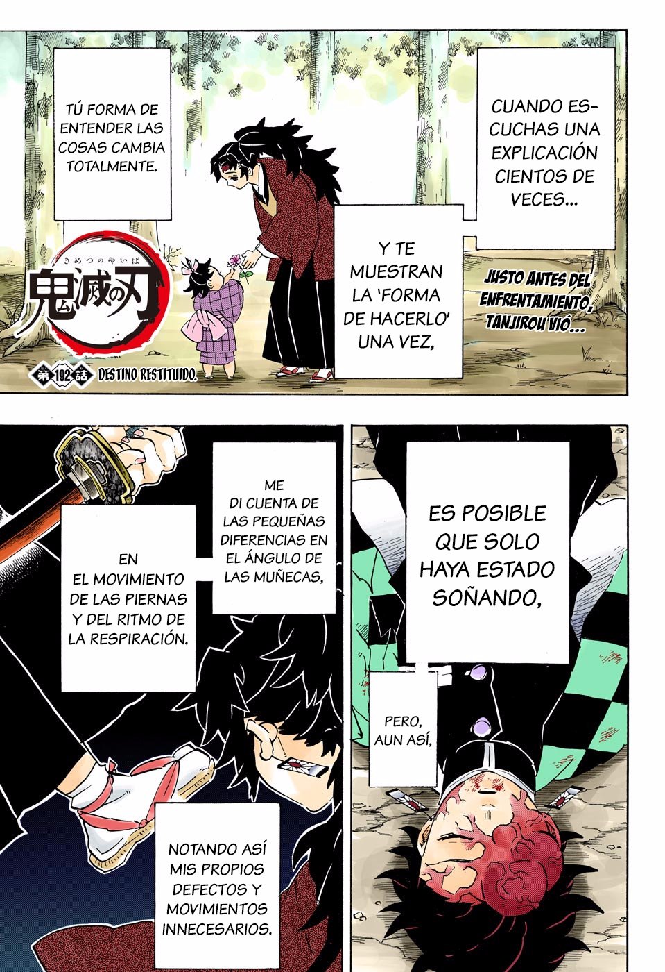 Read Demon Slayer_ Kimetsu no Yaiba Español Manga Online