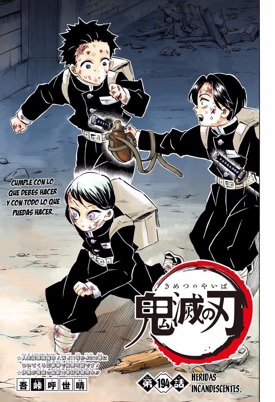 Read Demon Slayer_ Kimetsu no Yaiba Español Manga Online