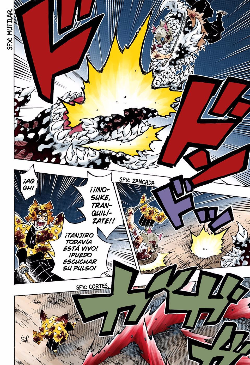 Read Demon Slayer_ Kimetsu no Yaiba Español Manga Online