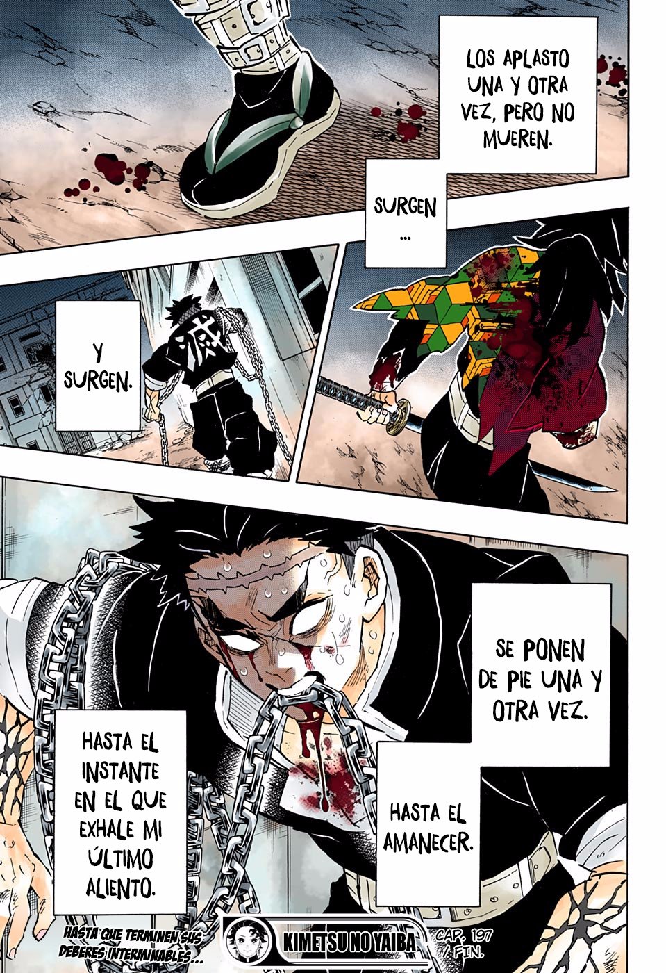 Read Demon Slayer_ Kimetsu no Yaiba Español Manga Online