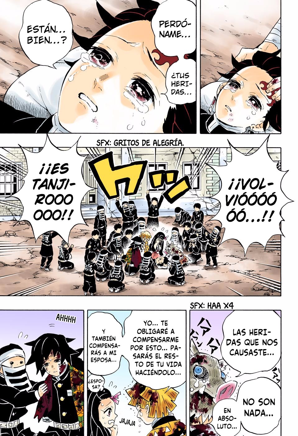 Read Demon Slayer_ Kimetsu no Yaiba Español Manga Online