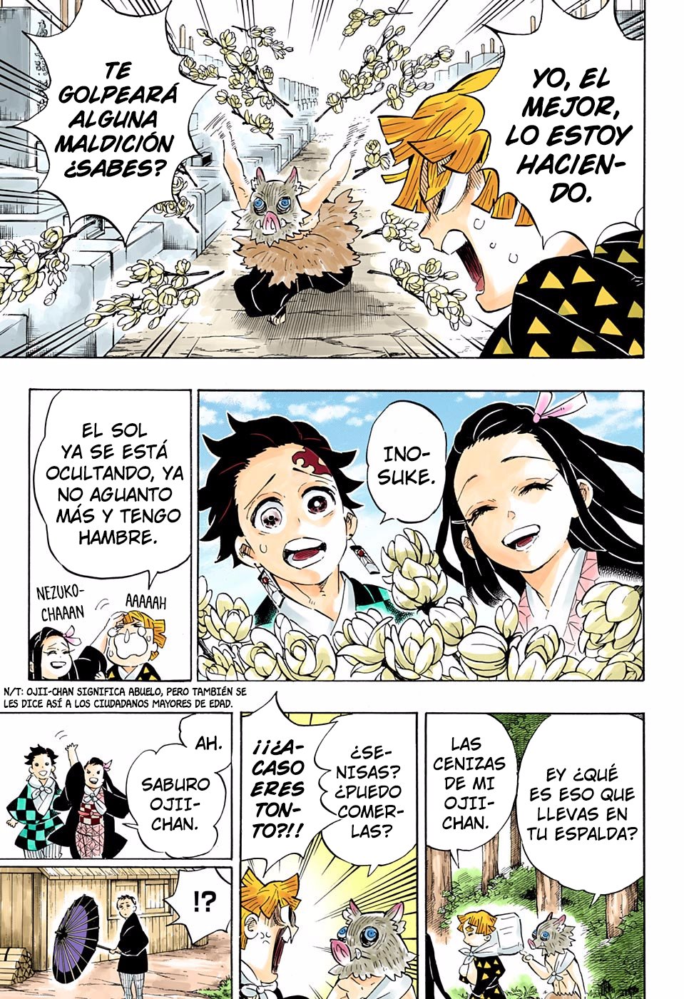 Read Demon Slayer_ Kimetsu no Yaiba Español Manga Online