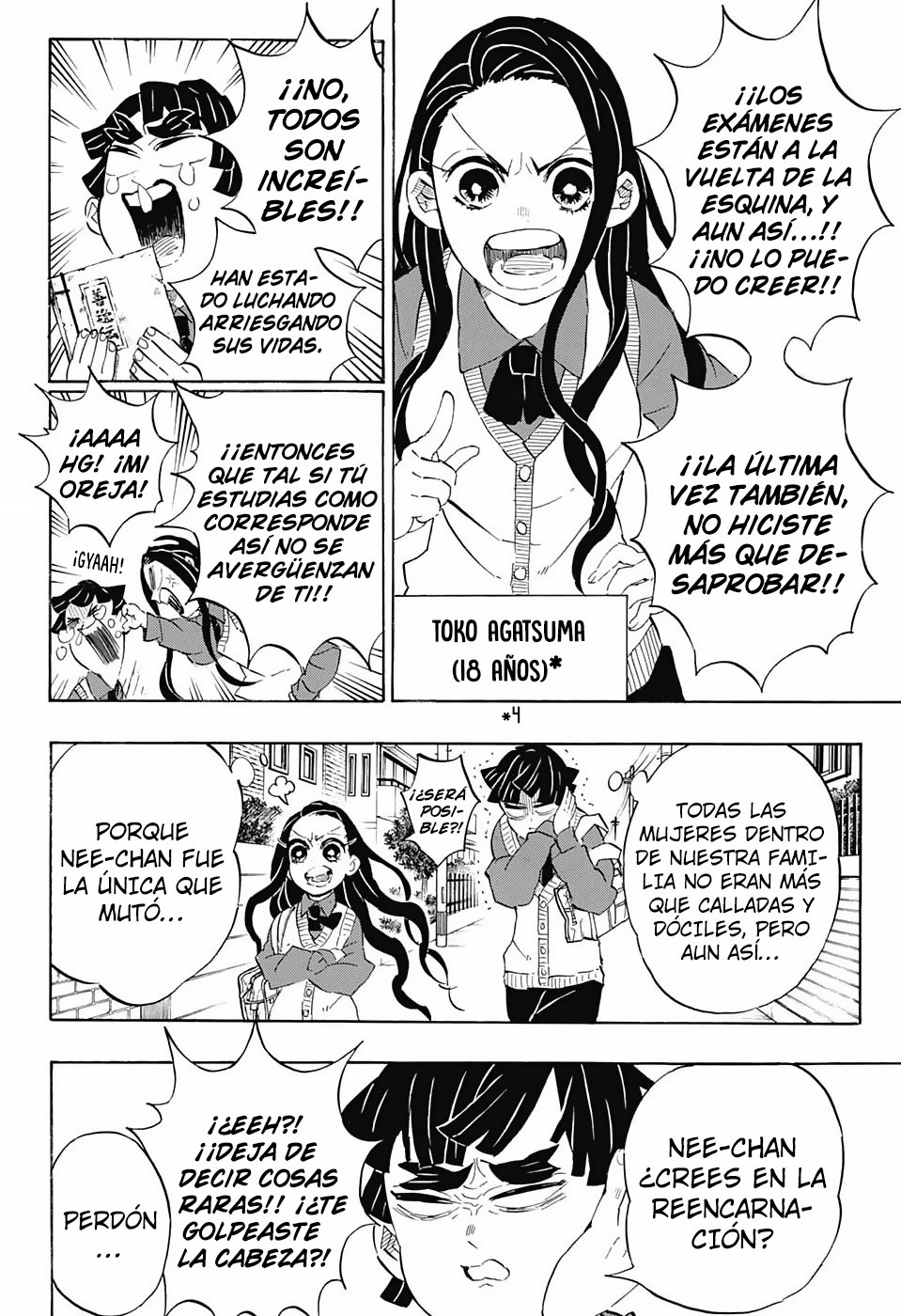 Read Demon Slayer_ Kimetsu no Yaiba Español Manga Online