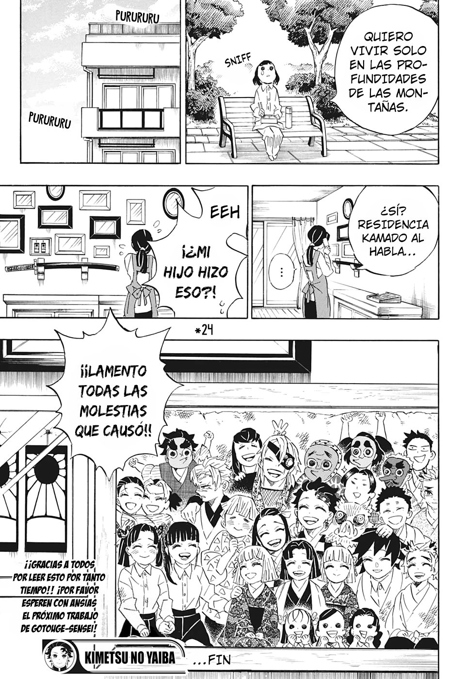 Read Demon Slayer_ Kimetsu no Yaiba Español Manga Online