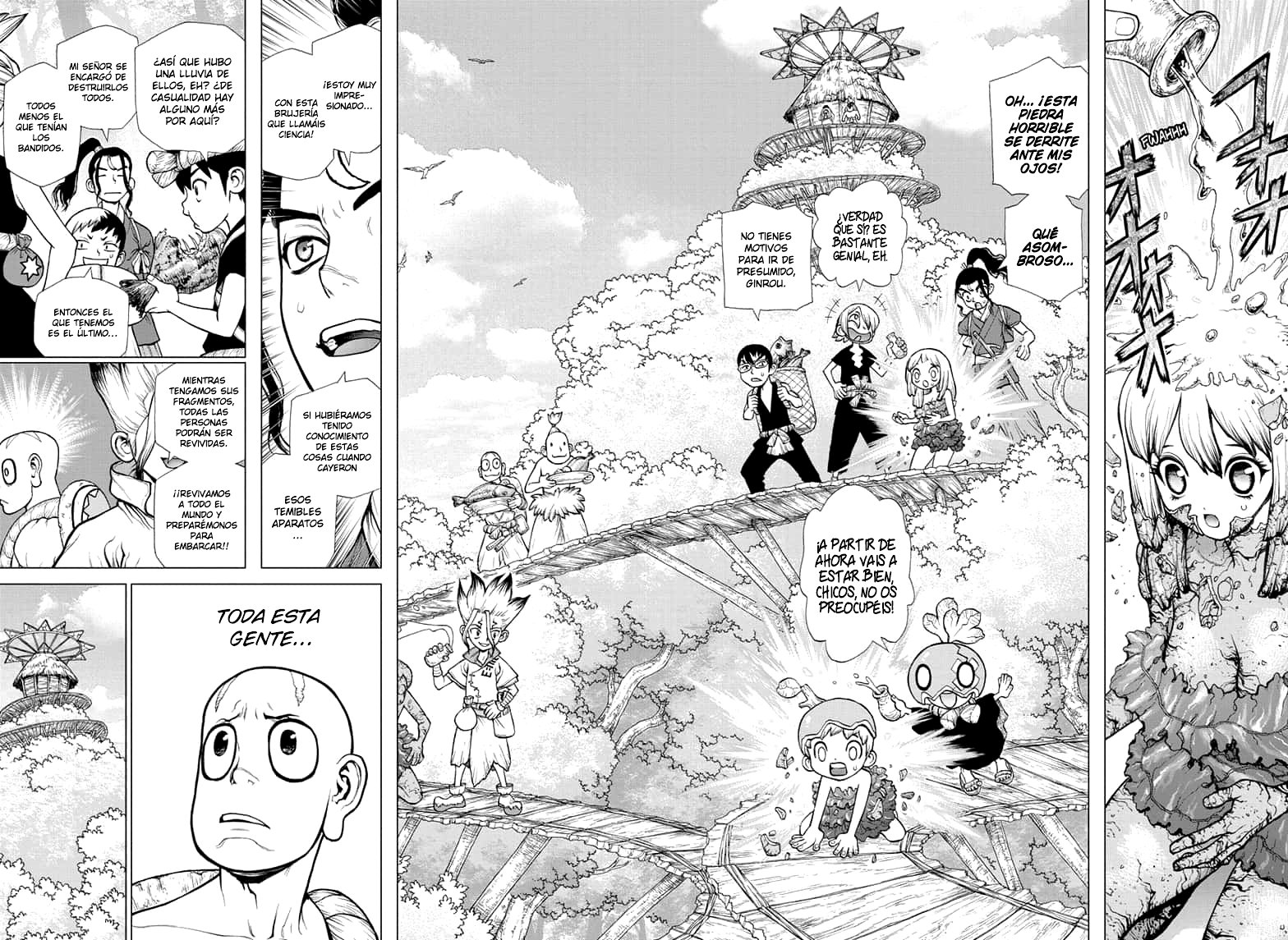 Read Dr. Stone Español Manga Online